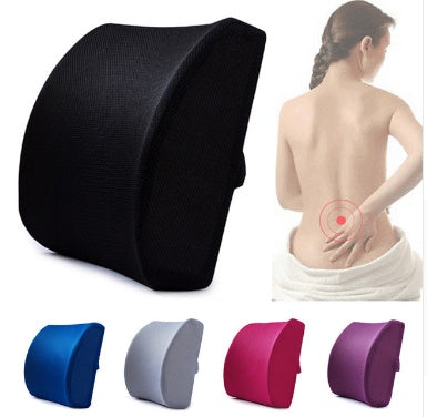 Breathable ice mesh eye memory cotton waist by universal car waist pad car with waist cushion office seat protector waist